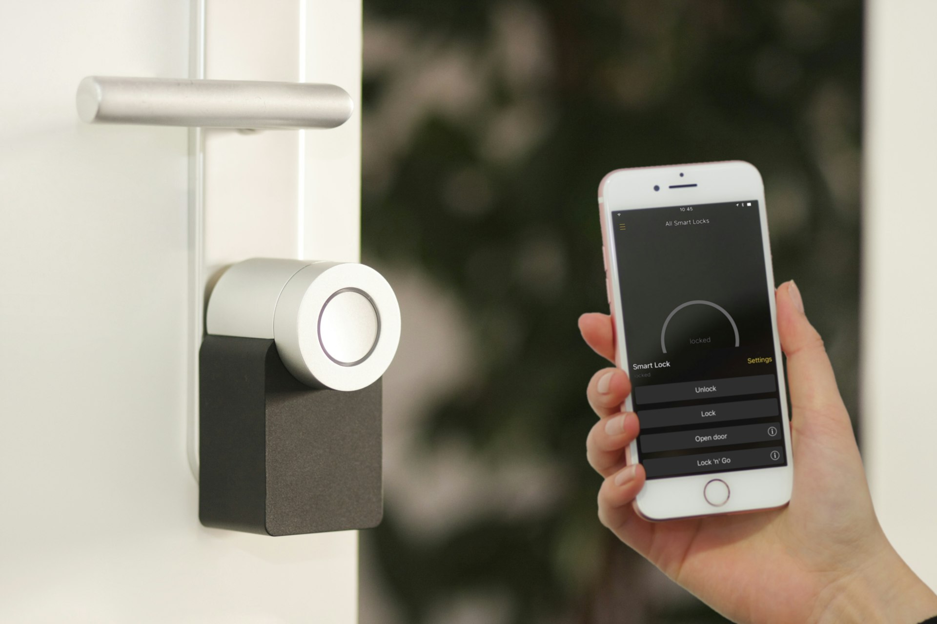 Serrure de porte sécurisée installée par VilaNova